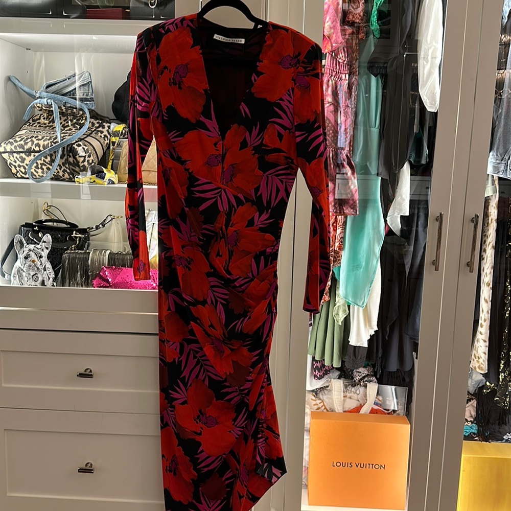 Veronica Beard Floral Dress